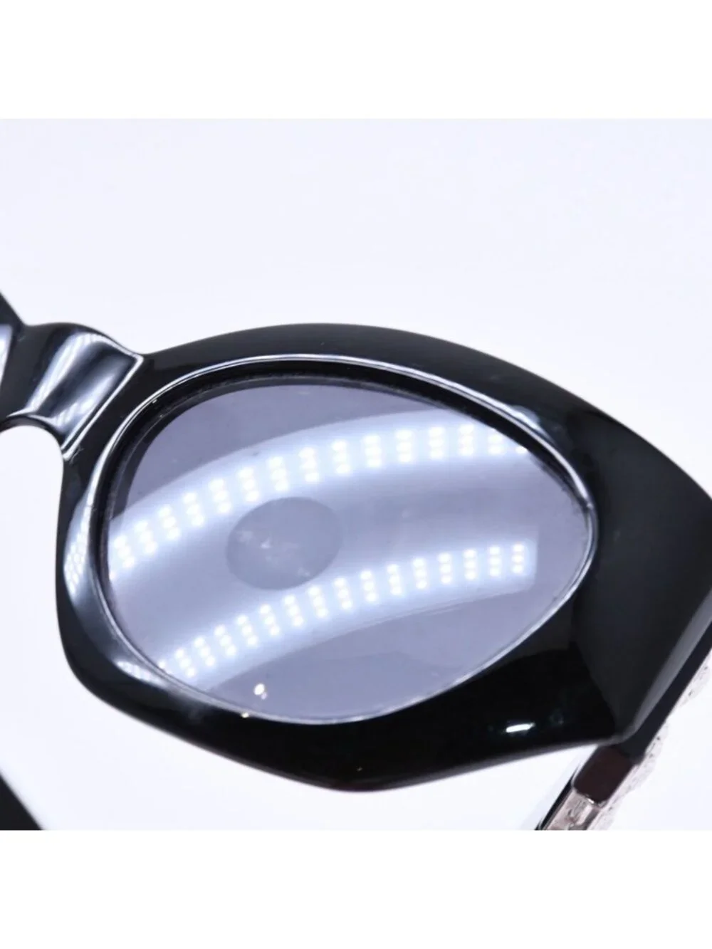 Versace Sunglasses Eyewear Medusa Black Silver